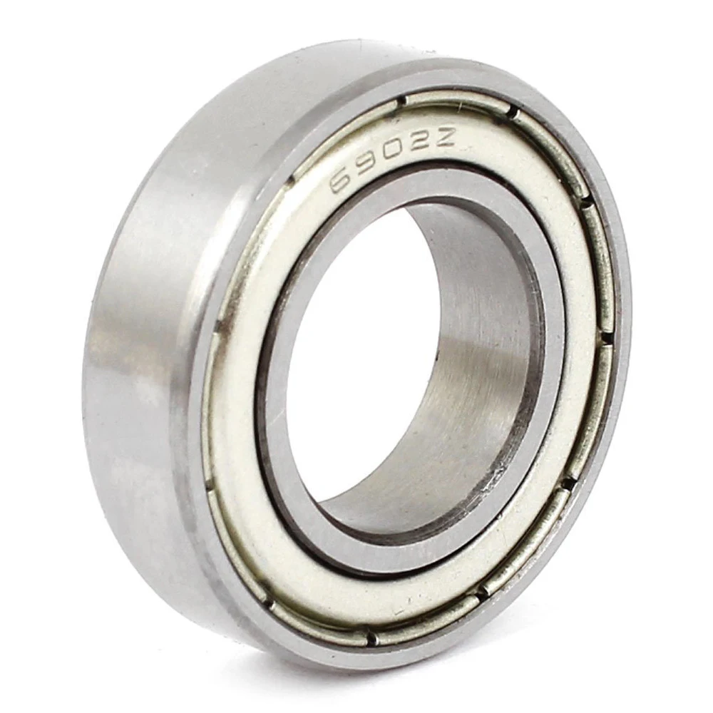 

6902Z 15 x 28 x 7mm Metal Shielded Miniature Deep Groove Radial Ball Bearing