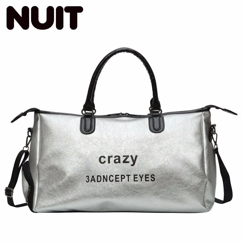 

Trip Package Woman Portable Luggage Package Male Korean Soft Leather Will Capacity Travel Bag Waterproof Body-building Package