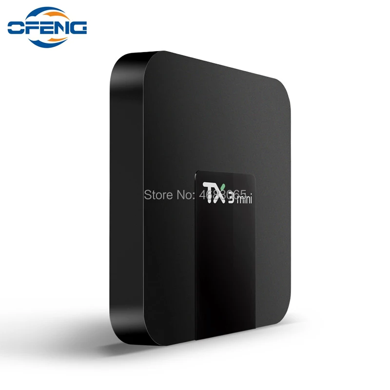 TX3 Мини Android 7 1 Smart TV BOX 2 Гб 16 четырехъядерный процессор Amlogic S905W телеприставка H.265 4K