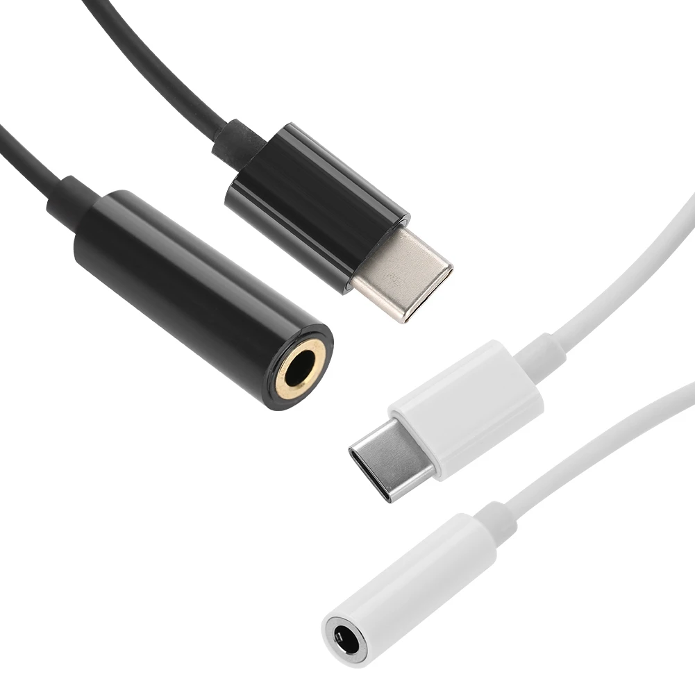 Универсальный USB C Тип C до 3,5 мм аудио кабель адаптер для наушников huawei mate10 20 pro/Xiaomi/OPPO/Vivo/one plus