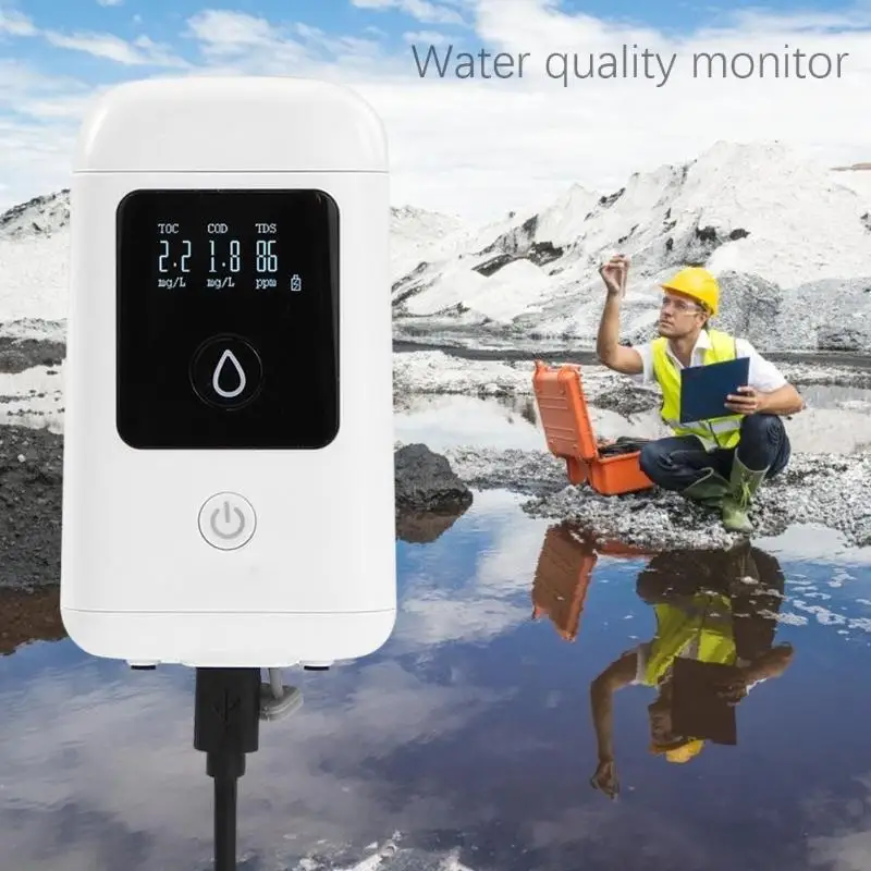 

Portable Water Quality Tester Pool Tank Detector Water Quality Meter Purity Test Monitor TDS TOC COD Water Measuring Tools
