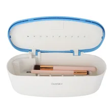 UV LED Nail Art désinfection Machine manucure métal plastique outils stérilisateur boîte cosmétique Salon de beauté maquillage dispositif de nettoyage(China)