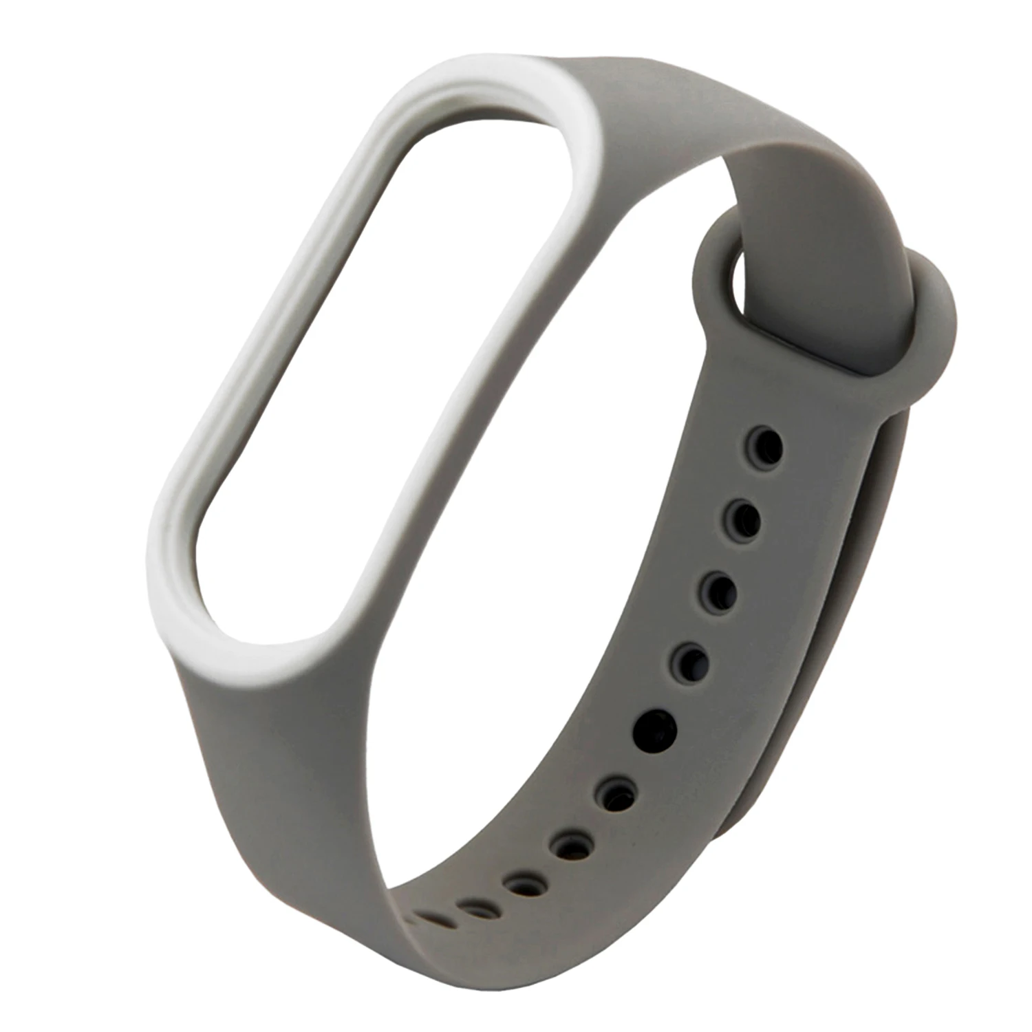 Gosear 12 шт. для Xiaomi Xiao Mi Band 3 4 двухцветный сменный ремешок наручных часов браслет