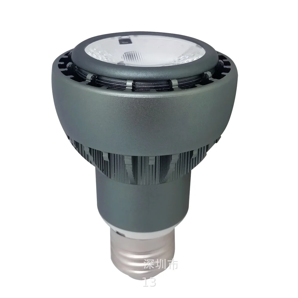10 шт./лот E27 G12 Led par20 light 12W spotlight Белый Черный Цвет лампа фонарь|Светодиодные лампы и