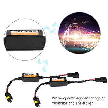 

9005/9006/9012 C12 LED Headlight Fog Lamp Decoder Anti-Flicker Flash Error Canceler decoder kit for Car LED headlight fog light