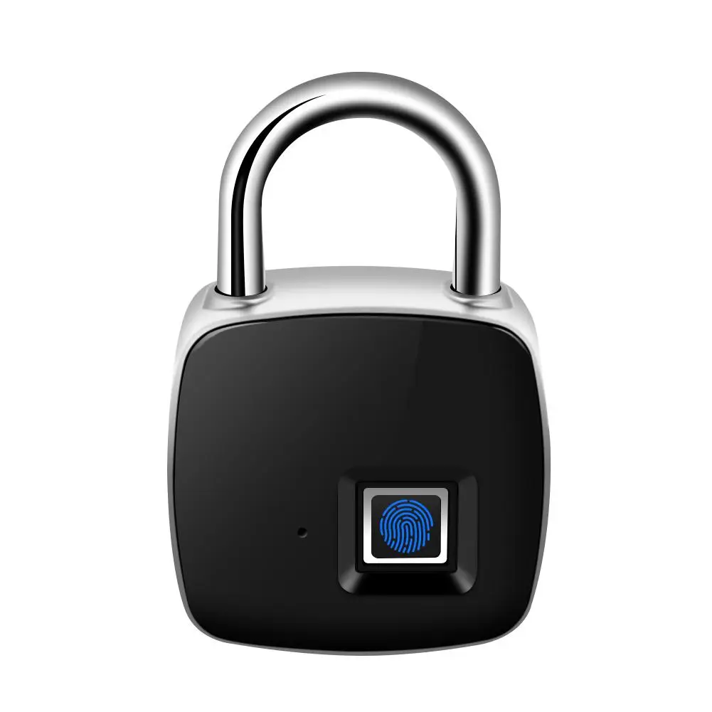

Smart Fingerprint Padlock Recognition Safe USB Charging Keyless Security Anti-Theft Padlock Waterproof Door Lock