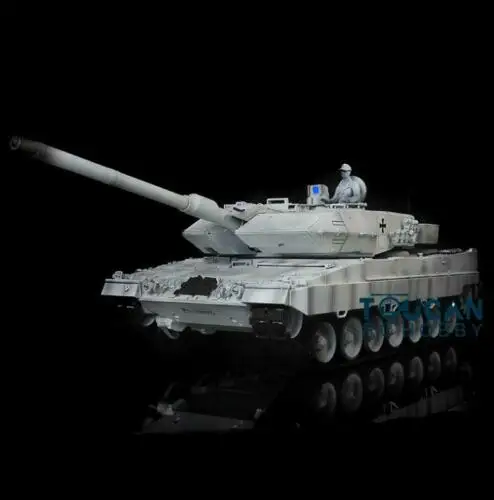 

Henglong 1/16 Snow 6.0 Plastic Leopard2A6 RTR RC Tank 3889 W/ 360 Turret TH12774