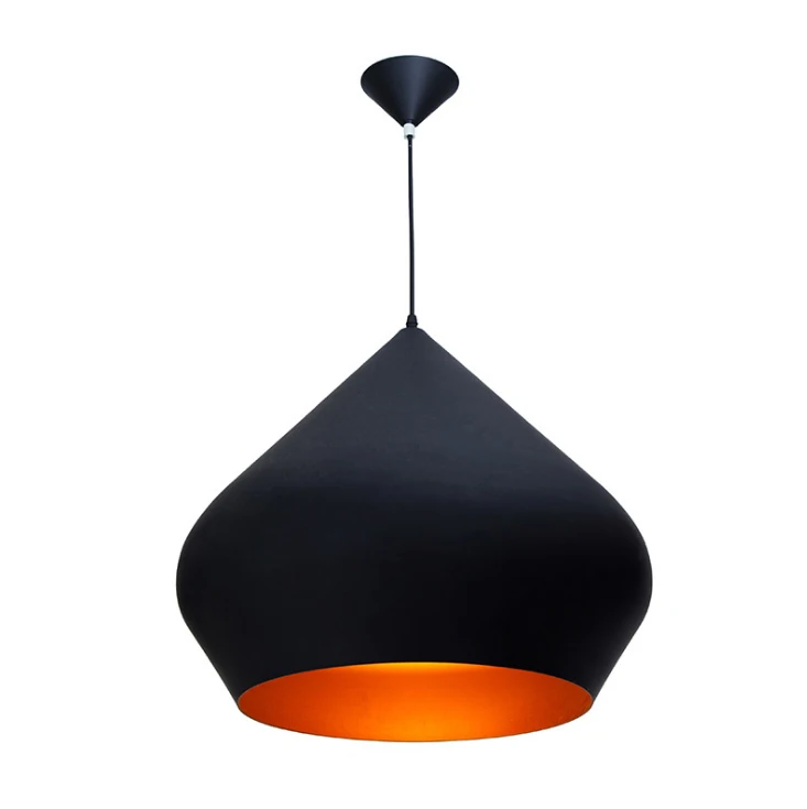 

Modern Stout Black Distinctive Spade Shape Pendant Light Suspension Hang Lamp Fixture Free Shipping