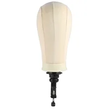 20/21/22/23/24/25 дюймов бежевый Учебные головы-манекены Манекен Модель хлопковых тканей wigstand отображения делают для укладки волос голова-манекен для практики