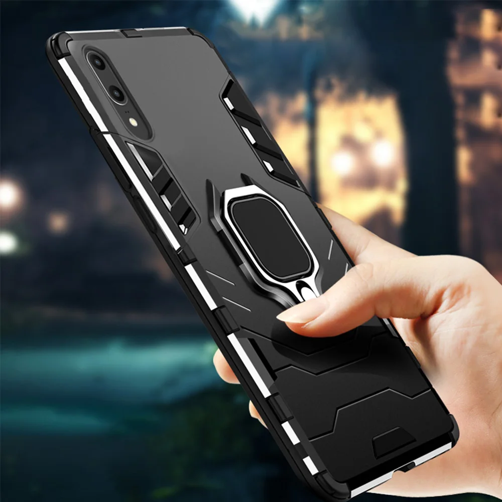 KISSCASE 360 полная защита бронированные чехлы для huawei P20 mate 20 Lite Pro Y9 P Smart Plus