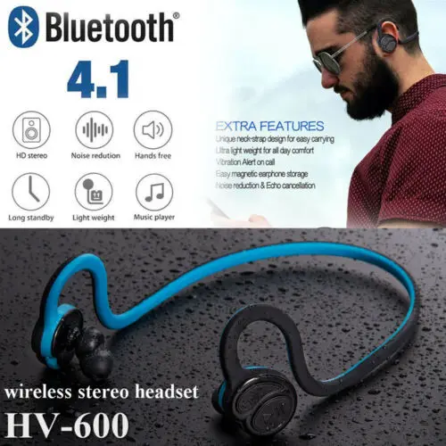 Беспроводная Bluetooth гарнитура с коробкой беспроводные наушники защитой от пота