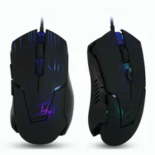 JONSNOW игровая мышь 3200 dpi Регулируемая оптическая компьютерная оптическая USB Проводная мышь эргономичная офисная мышь для ноутбука