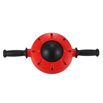

360 Degree Household AB Roller Wheel for Core Abdominal Stomach Exercise Training - Red