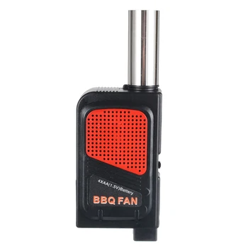 

Electricity BBQ Fan Air Blower Barbecue Fan Ventilator Bellow for Outdoor Camping Cooking Barbecue Tool