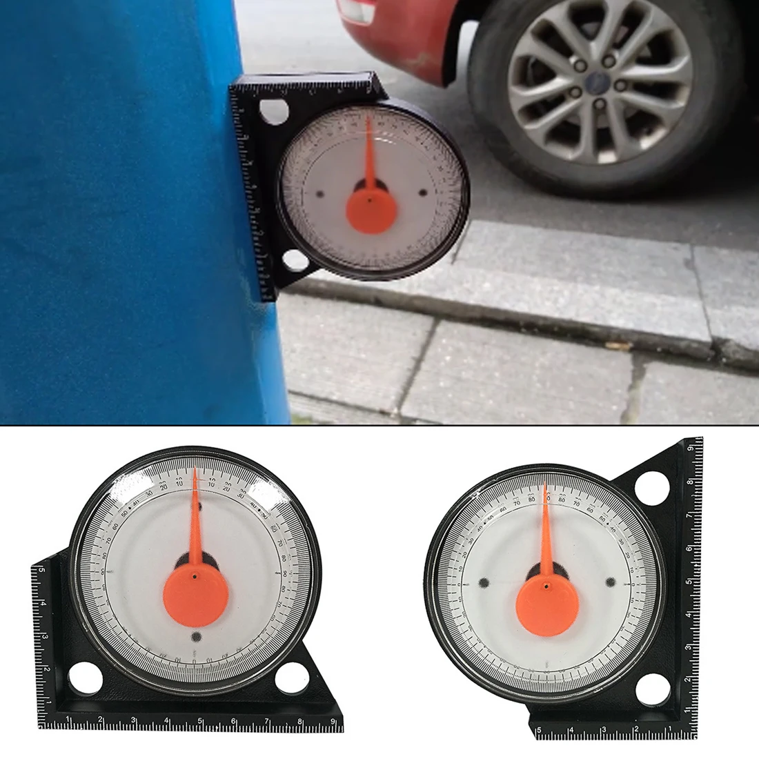 Clinometer Slope Angle Finder Magnetic Inclinometer Protractor Level Meter Part