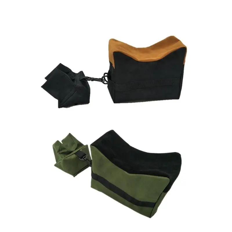 

Front+Rear Bag Support Rifle Sandbag without Sand Sniper Target Stand Hunting Gun Accessories 600D Oxford Cloth Sandbag
