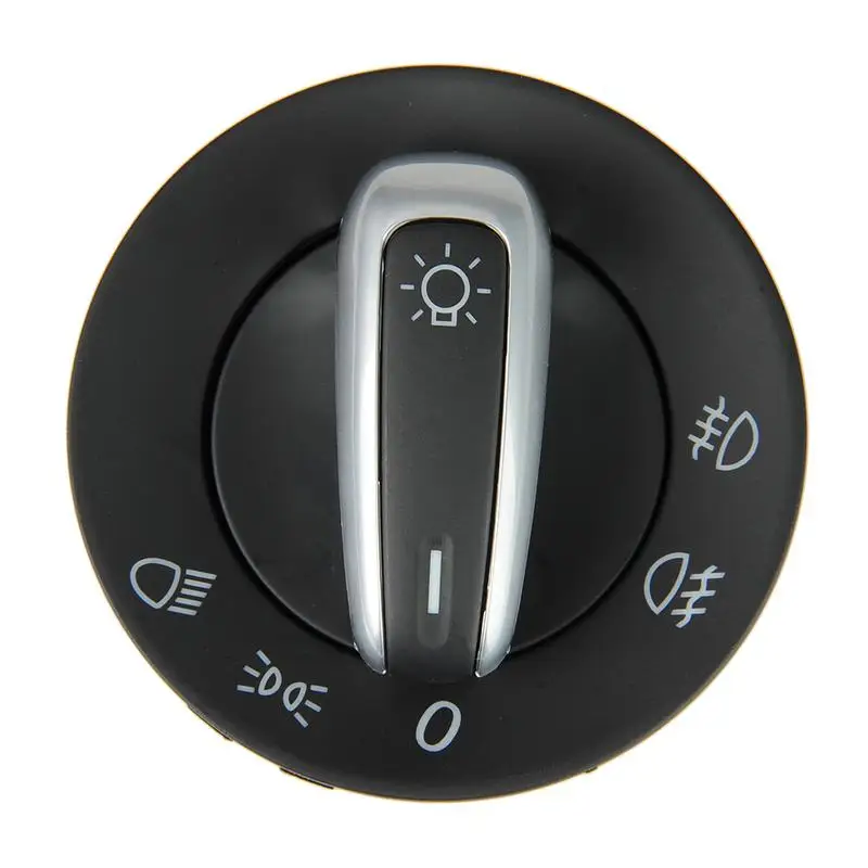 

Headlight Fog Light Control Switch Replacement Car Accessories For MK5 MK6 B6 B7 CC Chrome