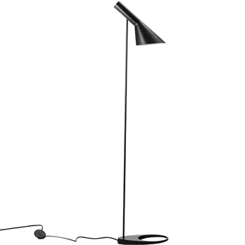 

Post-modern Design AJ LED Floor Lamps Stand Lights LED Black Metal Floor Light Living Room Bedroom Decorate Lighting