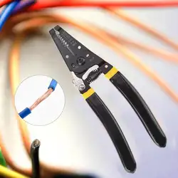 Новое поступление портативный кабель провода зачистки плоскогубцы провода терминал резак раскладушка инструмент волокно зачистки