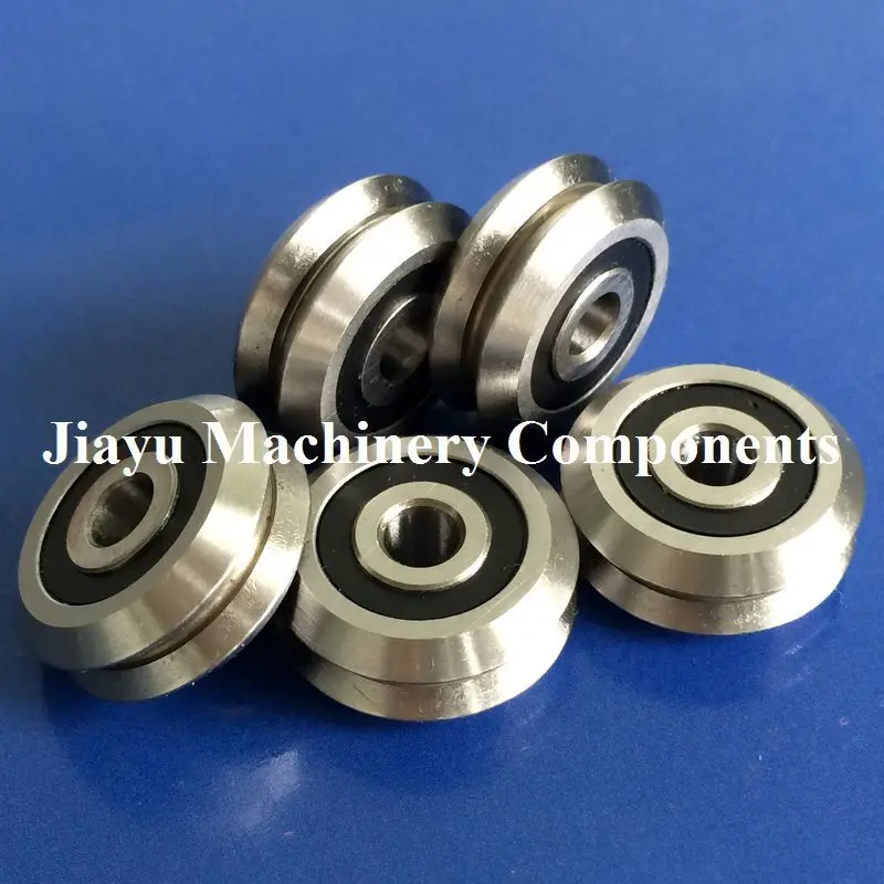 Бесплатная экспресс доставка 100 шт. RM2 2RS подшипники 3/8 &quotV паз направляющего