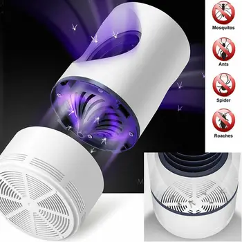 

NEW USB Mosquito Killer Lamp Insect Fly Bug Zapper Trap Pest LED Control Light