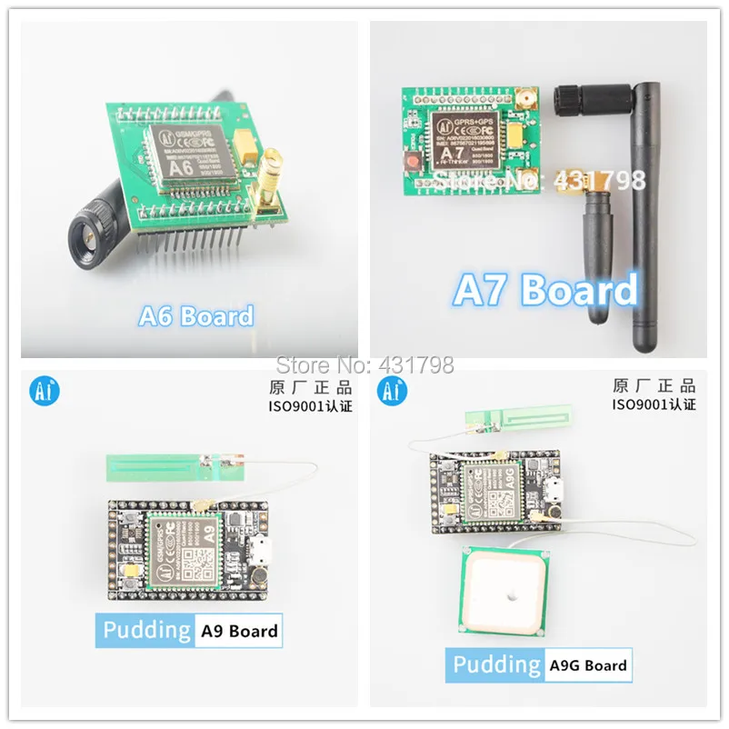 AIoT GSM/GPRS+ gps/BDS модуль SMS Голосовая Плата развития минимальная система беспроводной передачи данных позиционирования A6 A7 A9 A9G