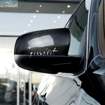 

Auto Mirror Covers Carbon Fiber Side Door Review Mirror Covers For BMW X5 X6 E70 E71 E72 2008-2012 Mirror Caps Car Styling