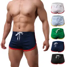 Брендовые новые плавательные трусы купальник для плавания ming полосатые боковые трусы очаровательное Спортивное нижнее белье Боксеры Трусы мужские шорты для купания