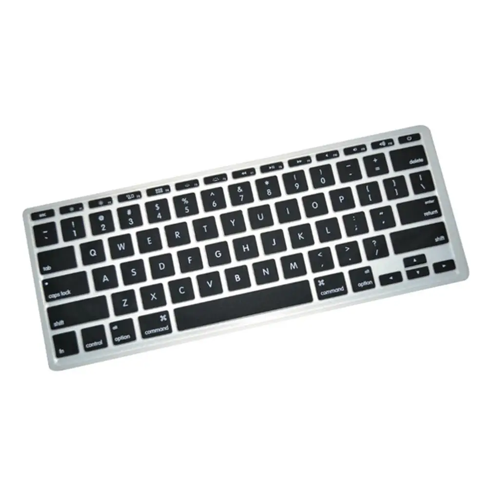  Silicone PC Laptop Keyboard Cover Protector Skin Film Soft keyboard stickers for Apple Macbook Air 13 Pro 13 15 inch