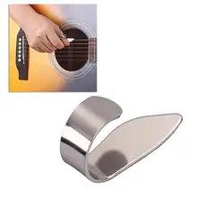 LA03B из нержавеющей стали медиаторы для гитары укулеле(серебро