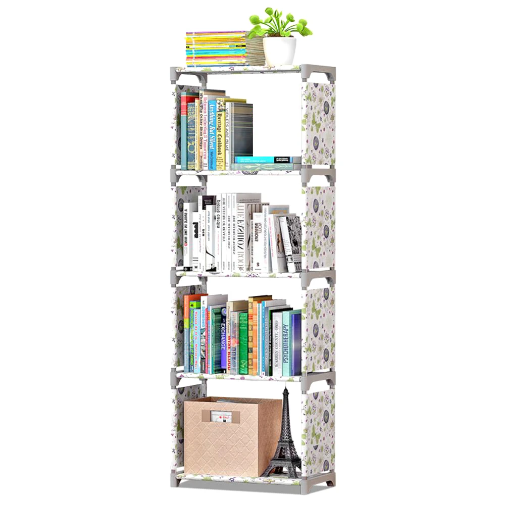 

3/5/6-Shelf Bookcase Book Shelves Bookshelf Creative Storage Shelf Bin Book Display Shelving Unit Storage Organizer