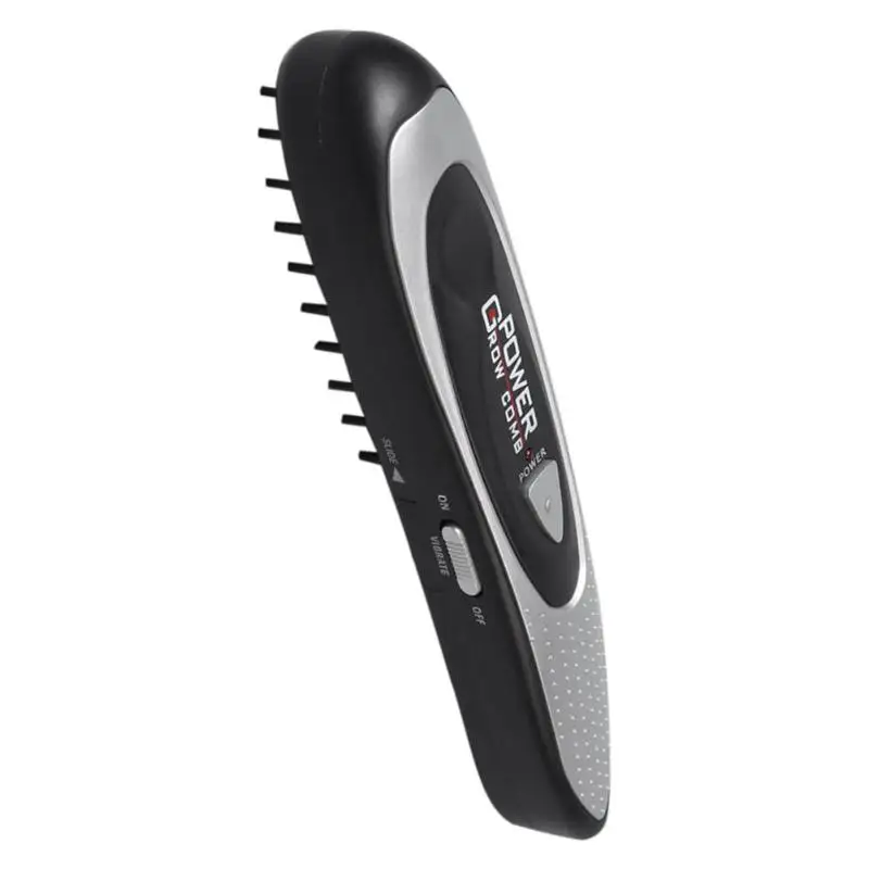 

LED Electric Laser Hair Growth Comb Hair Brush Laser Hair Loss Stop Regrow Therapy Comb Hairbrush Ozone Infrared Massager