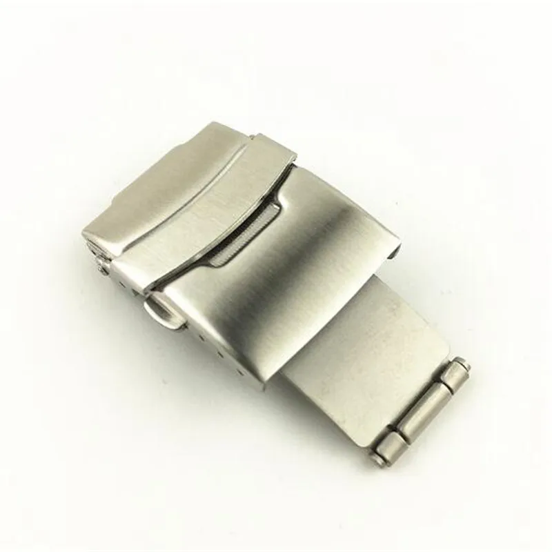 

Stainless Steel Watchband Strap Flip Lock Butterfly Deployment Clasp Watch Fold Deployant Buckle 16/18/20/22/24/26mm