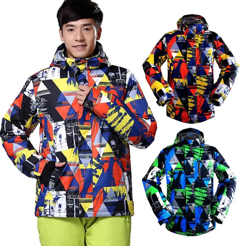 

Ski Suit Unisex Outdoor Jacket Waterproof Windproof Winter Sportswear Jacket Breathable Keep Warm Ski Jacket Hiking Supplies