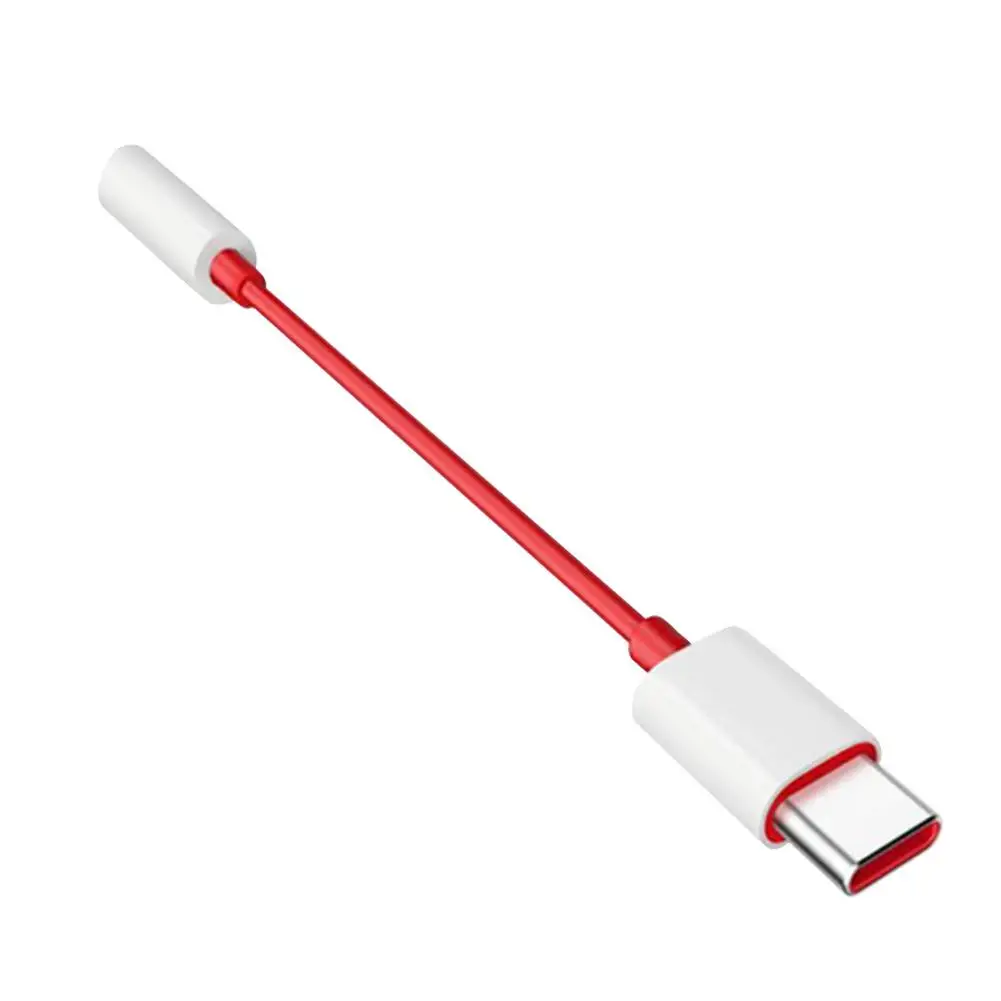 

Audio Adapter Cable Convers Reversible C A 3.5mm Earphone Adapter Supports Music Remote Control Phone For One Plus 6T