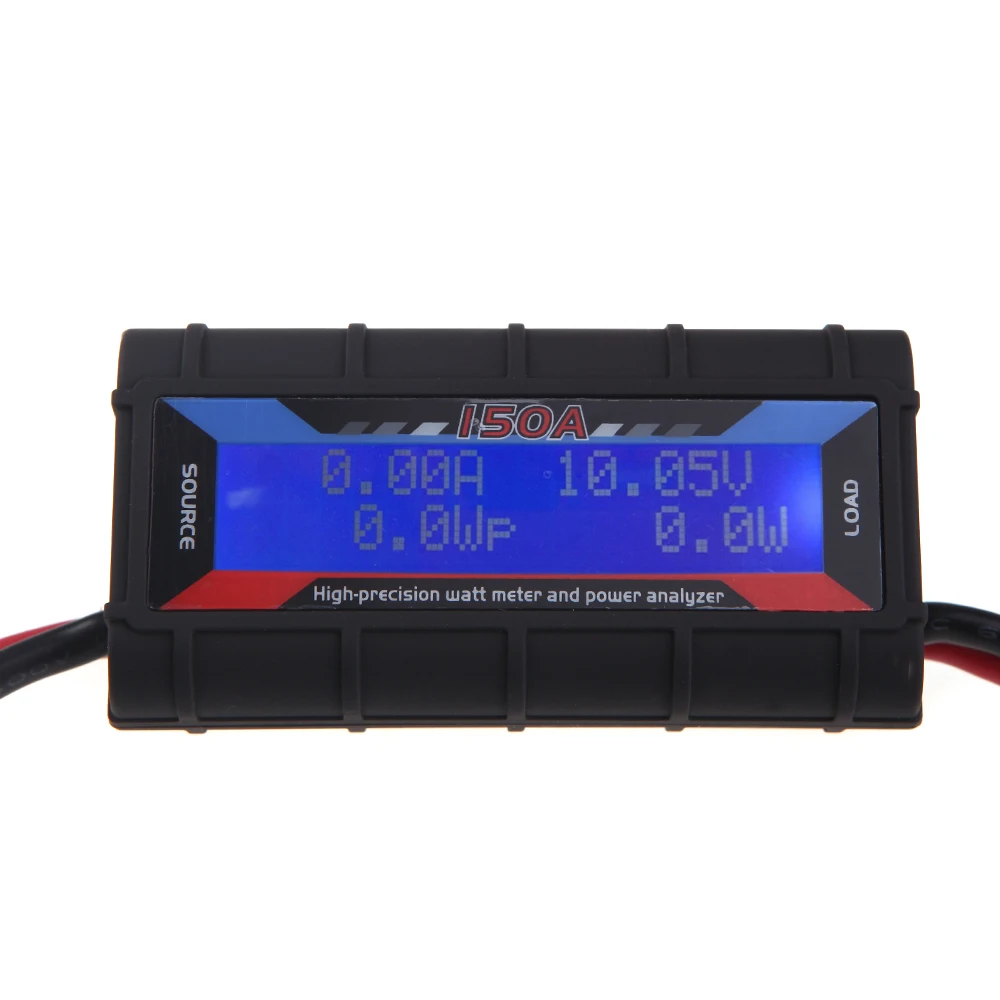 FT08 RC 150A Высокоточный Ватт метр и анализатор мощности с ЖК подсветкой (150A
