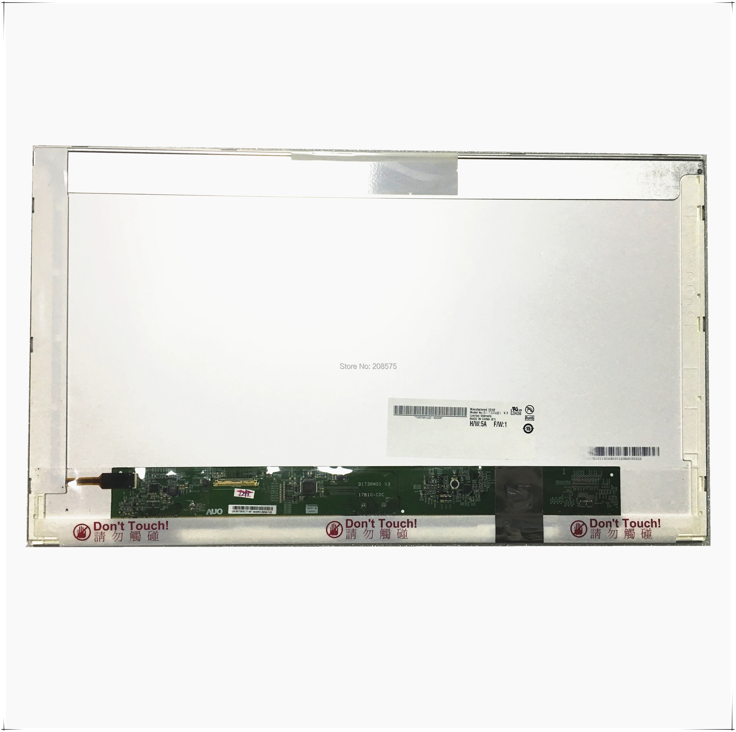 Kopen Gratis Verzending B173RW01 V.3 V3 V.2 V.0 V.4 V.5 LP173WD1 N173O6 L02 LTN173KT01 CLAA173UA01A 40 pins 1600*900 17.3 LED screen