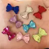 Hot 40pcs Shiny Resin 14mm*20mm BOW FlatBack Rhinestone Wedding DIY Hair Ornamen R51 ► Photo 1/6