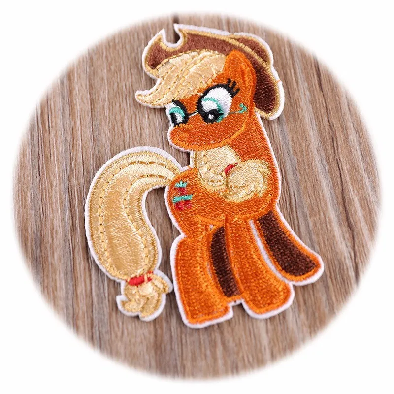 Kuke 2019 новые нашивки My Little Pony лошадь вышитые для одежды DIY наклейки железные