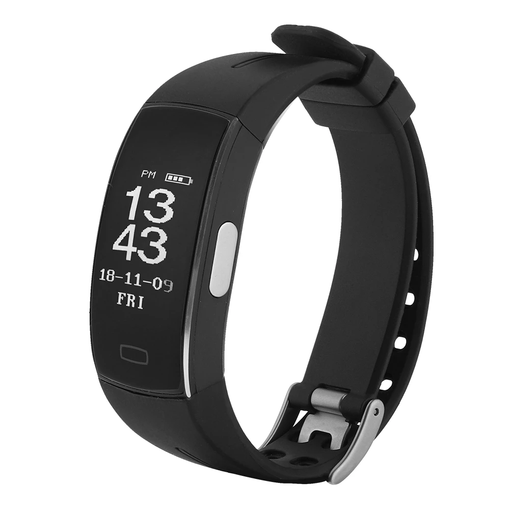 

PPG+ECG IP67 Waterproof Smart Bracelet Sports Watch Heart Rate Monitor Wristband Pedometer drop ship