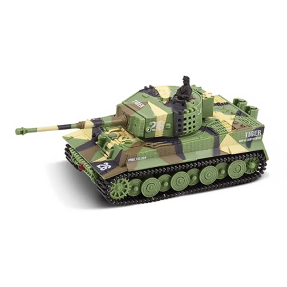 

1:72 Mini Tiger Battle RC Tank Remote Radio Control Panzer Armored Vehicle Children Electronic Toys for Boys Kids Gifts 4 Colors