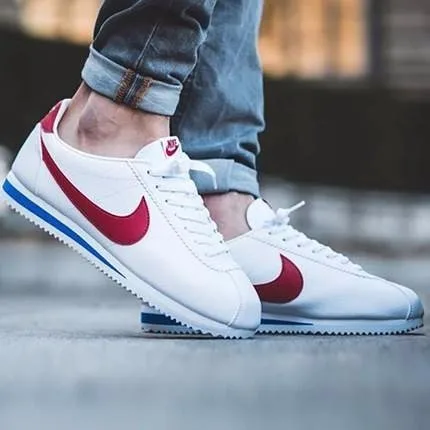 NIKE CLASSIC CORTEZ LEATHER Original New Arrival Original Men Running Shoes Breathable Outdoor Sports Sneakers #749571 NIKE CLASSIC CORTEZ LEATHER Original New Arrival Original Men Running Shoes Breathable Outdoor Sports Sneakers #749571