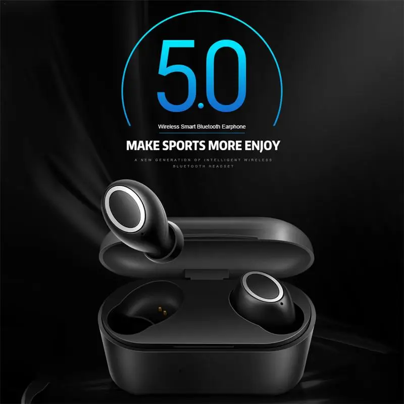 TWS сенсорное управление Bluetooth гарнитура 5 0 настоящие беспроводные наушники