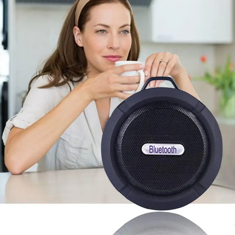 Indoor Shower Bathroom Speaker Handsfree Wireless Waterproof Bluetooth