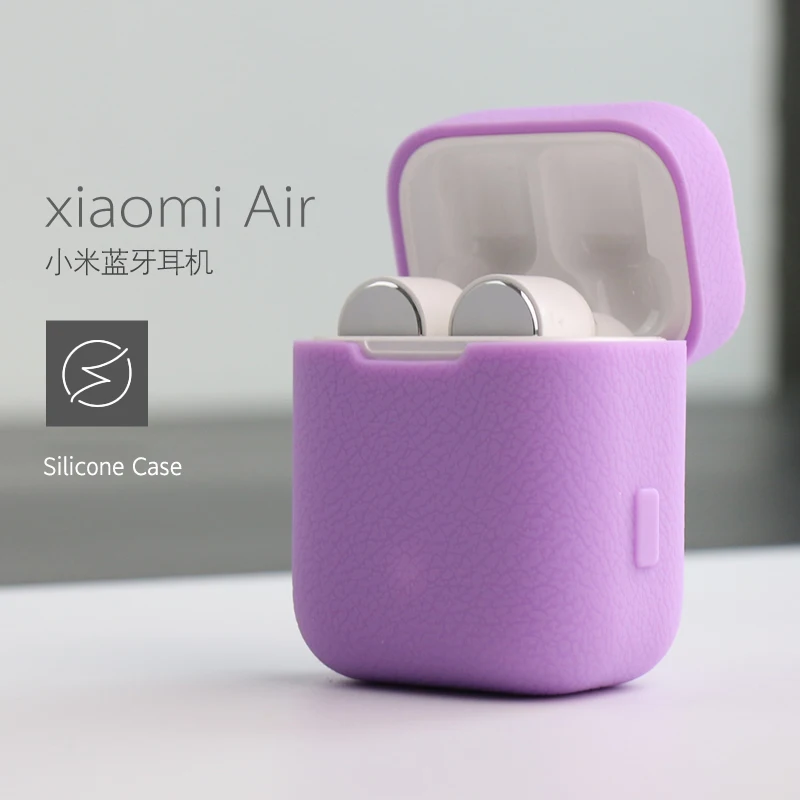 Силиконовый чехол для Xiaomi Airdots Pro чехол силиконовый чехол с карабином сумка с крючком для Air TWS беспроводная гарнитура зарядная коробка