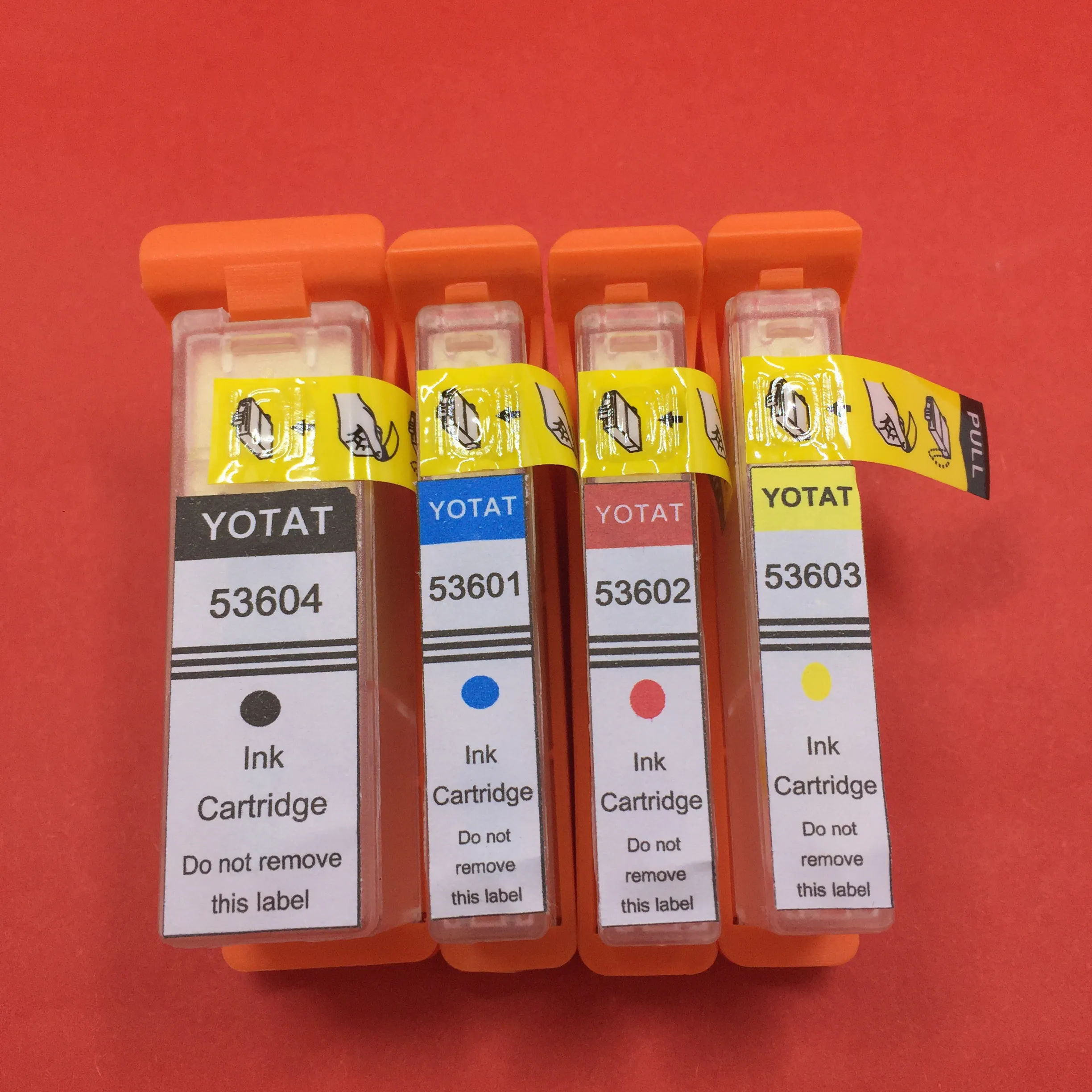 Cartucho de Tinta 53603 para Primera Yotat Conjunto Vazio 53601 53602 53603 Recarregáveis Bravo 4100 Impressora 1 53604 - Imagem 3
