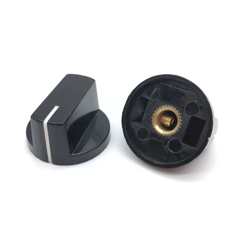 Perillas De Plástico Con Interruptor De Puntero Para Potenciómetro rotativo KN-8 tapa de control