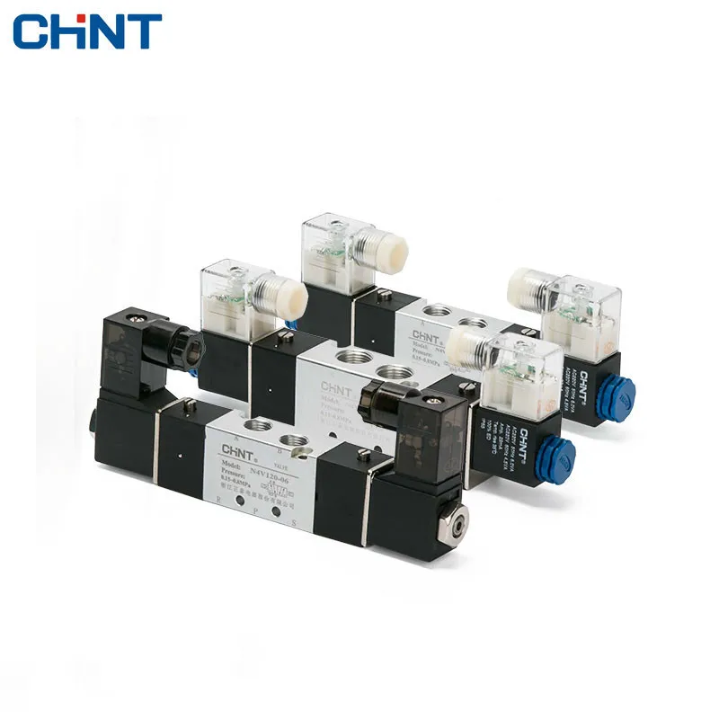 CHINT Electromagnetism Valve 220v Two Position Five Pneumatic Reversing Valve