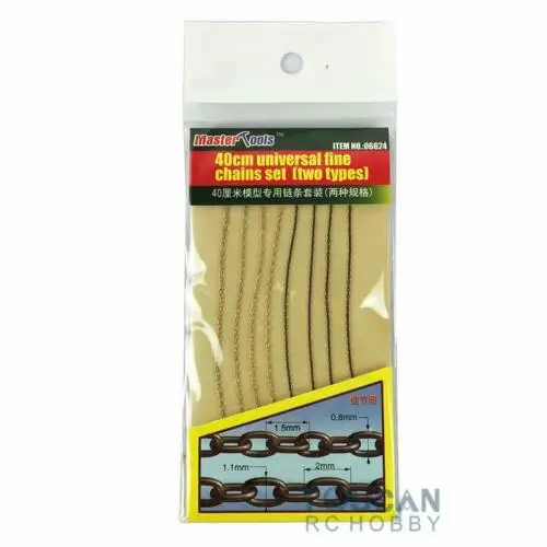 

Trumpeter 06624 1/35 Decorative Chain 40CM for Tank Armored Car Truck Model