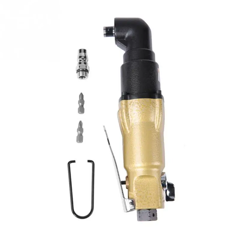 

1/4 inch Pneumatic 90 Degree Air Screwdriver Reversible Type Industry Professional Tool Screwdrivers 2019 new style hot